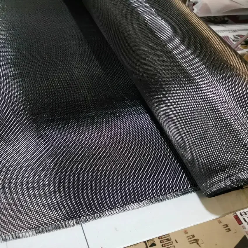 3k 200gsm tecido de fibra de carbono real liso de alta resistência para tecido de enchimento de sanduíche 1m/40 "de largura