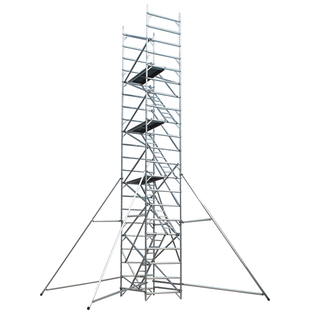 Aluminiowa turbina budowlana mobilna z platformą, 6m 8m 10m 12m