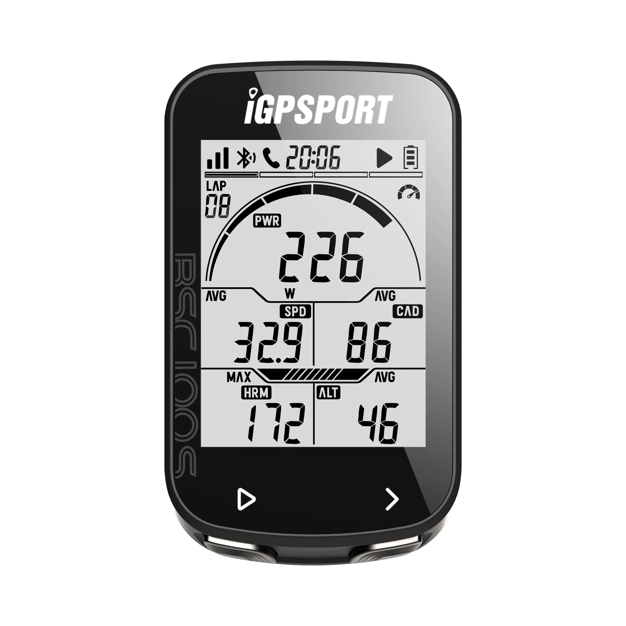 Computador de bicicleta gps igpsport bsc100s ciclo velocímetro sem fio cronômetro digital ciclismo odômetro computador ciclismo