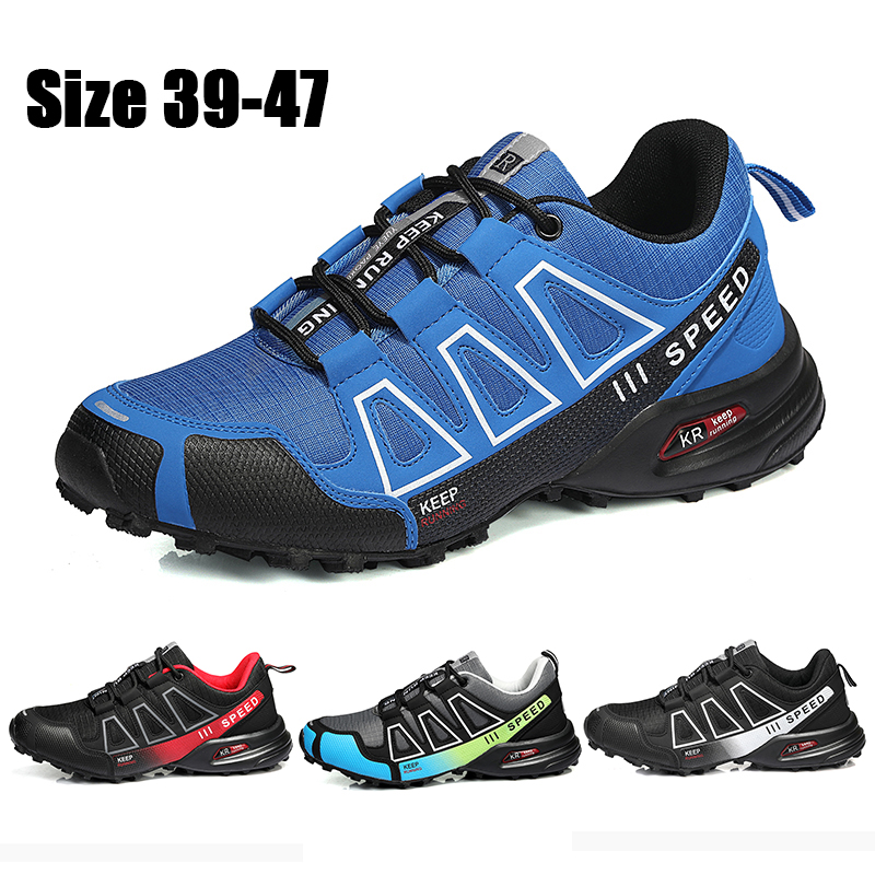 Nieuwe herenlaarzen Outdoor wandelen Sportlaarzen Heren Lichtgewicht Comfortabel en ademend Casual sportschoenen Maat 39-47 Heren