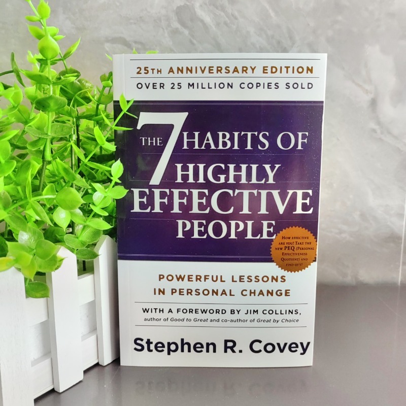 De 7 Gewoonten Van Zeer Effectieve Mensen Door Stephen R. Covey In Het Engels Origineel Professioneel Management Leesboek