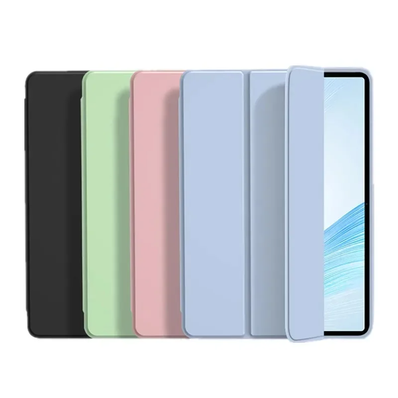 Etui na Xiaomi Redmi Pad 2 9.7 (2026) z składaną podstawką, silikonowym tyłem i funkcją Smart Cover, obudowa Coque