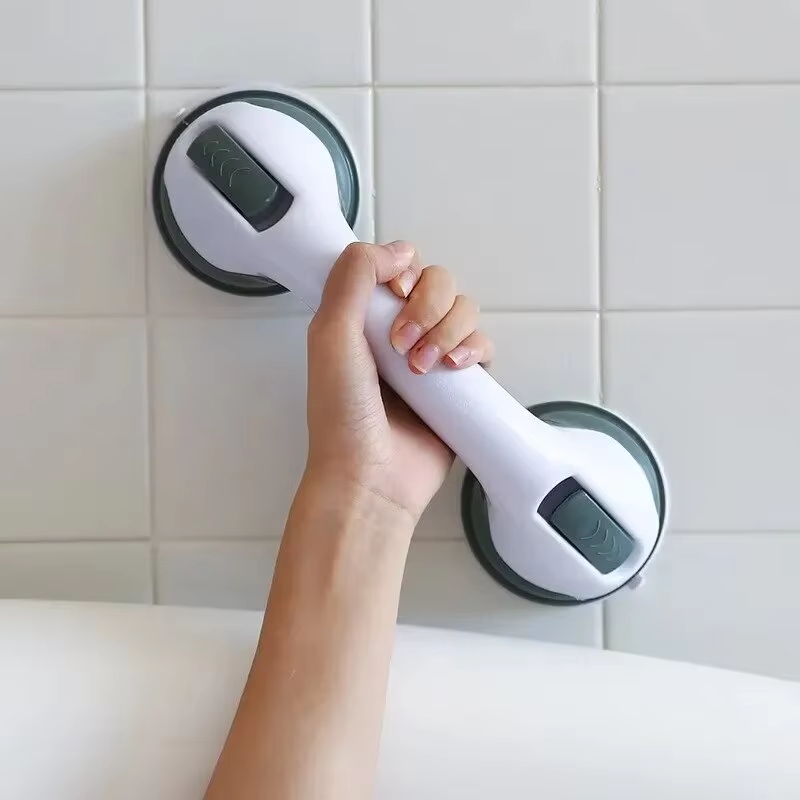 Badezimmer-Handlauf, um Stürze zu verhindern, Saugnapf, Badezimmer-Badewanne, Kinder, kostenloser Stanzgriff, Glastüren und Fenster, älterer Griff