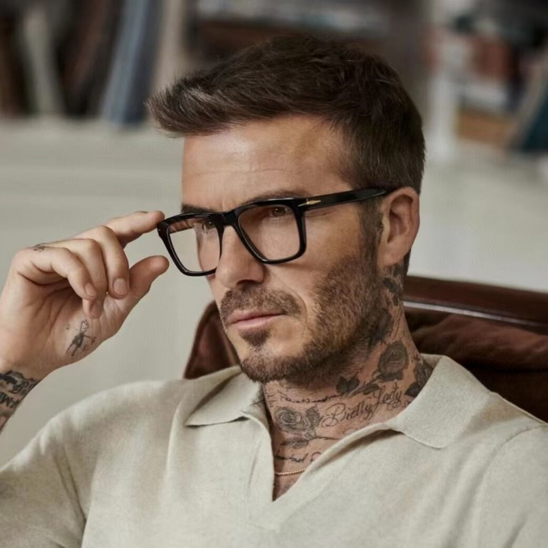 Lunettes carrées pour hommes, multifocales progressives, dioptrie standard pour hypermétropie, sans astigmatisme, cadeau pour mari, 140mm