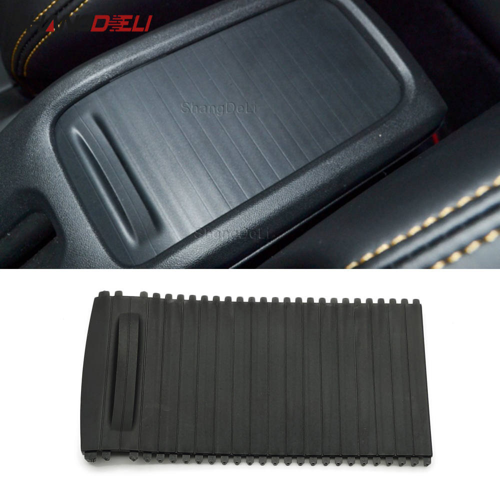 Armrest Box Storage Water Cup Holder Curtain Storage Box Cover Glove Box Sliding Cover for Peugeot 301 for Citroen Elysee 2008