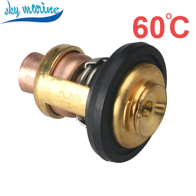 Thermostat 66M-12411-00 66M-12411-01 66M-12411-0 for Yamaha 4 Stroke F 40 50 60 80 100 HP Outboard Motor 66M-12411-01 66M-12411