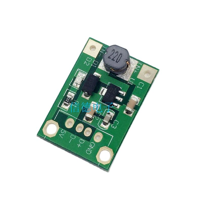 Boost Board DC (1V-5V) ~ 5V Alimentation mobile sans tête USB pour composants électroniques