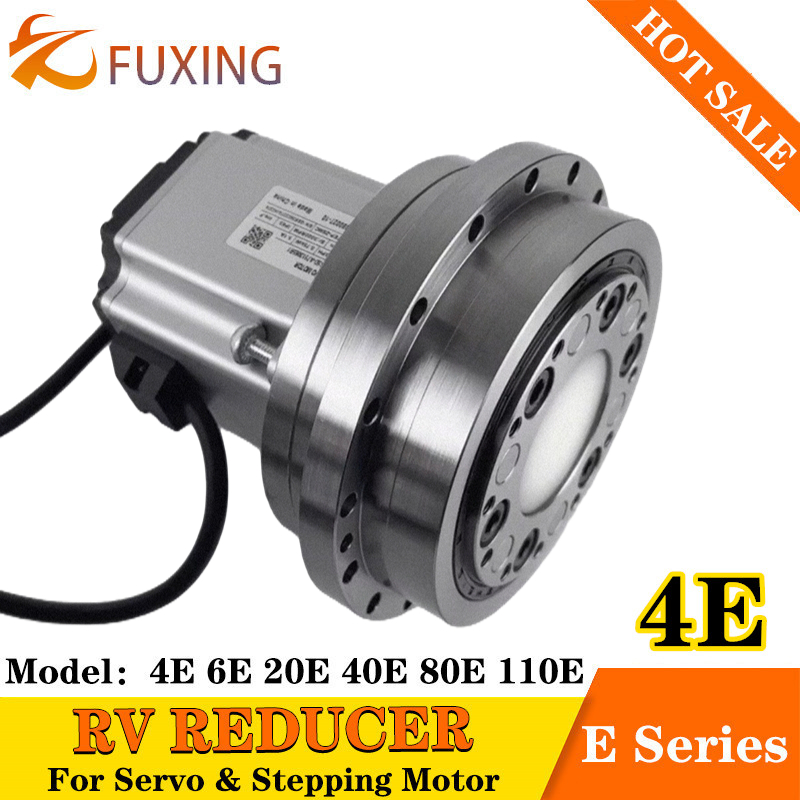 4E High-precision Cycloidal Pinwheel RV Reducer 120BX Series Gearbox  400w Servo Motor Industrial Teaching Robot Arm With Flange