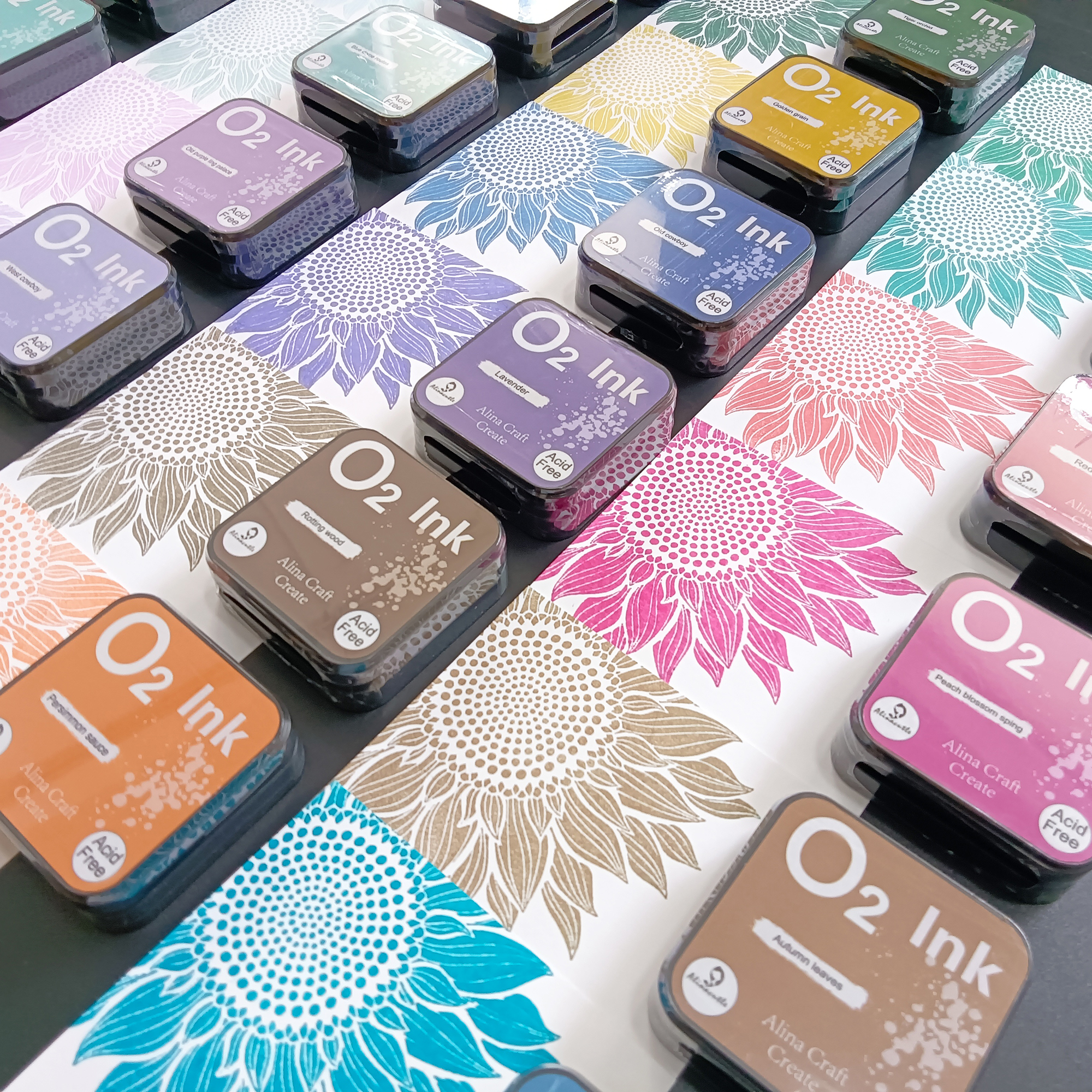 Alinacutle Oxide Ink Pad Stamping Tools For Clear Stamps Scrapbooking Handmade Craft Art Paint Ink Pad