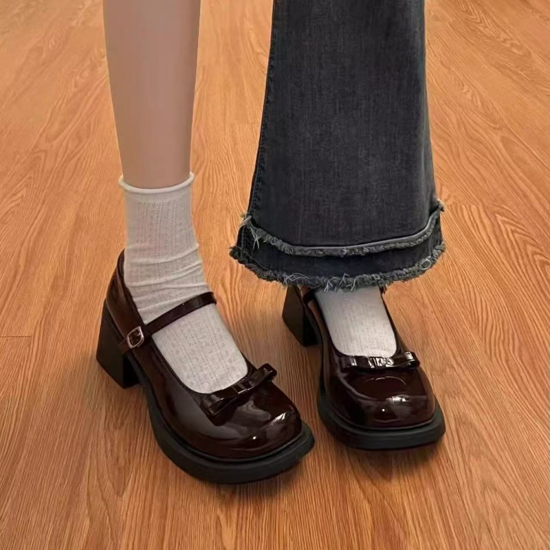 Frühling und Herbst Elegante Runde Kopf Sexy Low Heel Casual Einzelnen Schuhe Modische Meistverkaufte Neue Bequeme frauen Schuhe