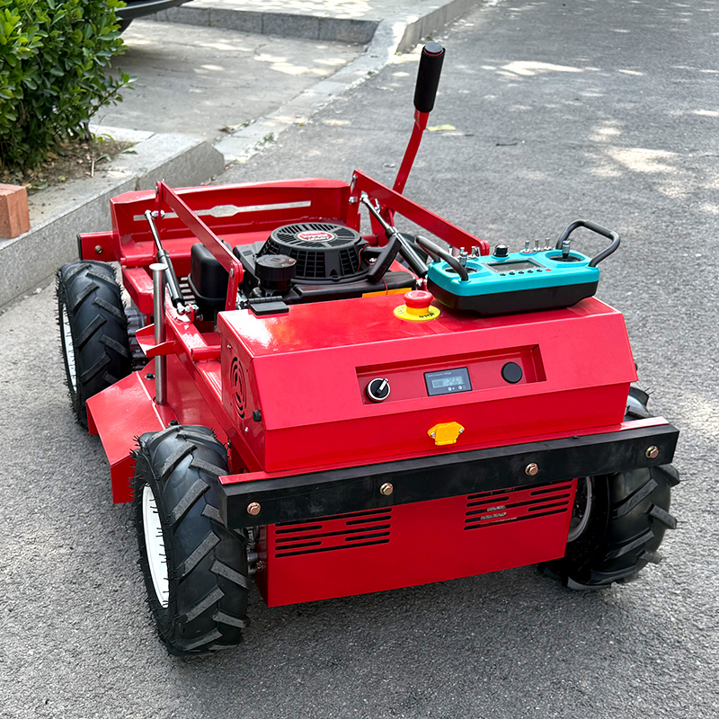 Customized  remote control lawn mower New Intelligent Zero Turn Lawn Mower With Remotely Started Remote Control Grass