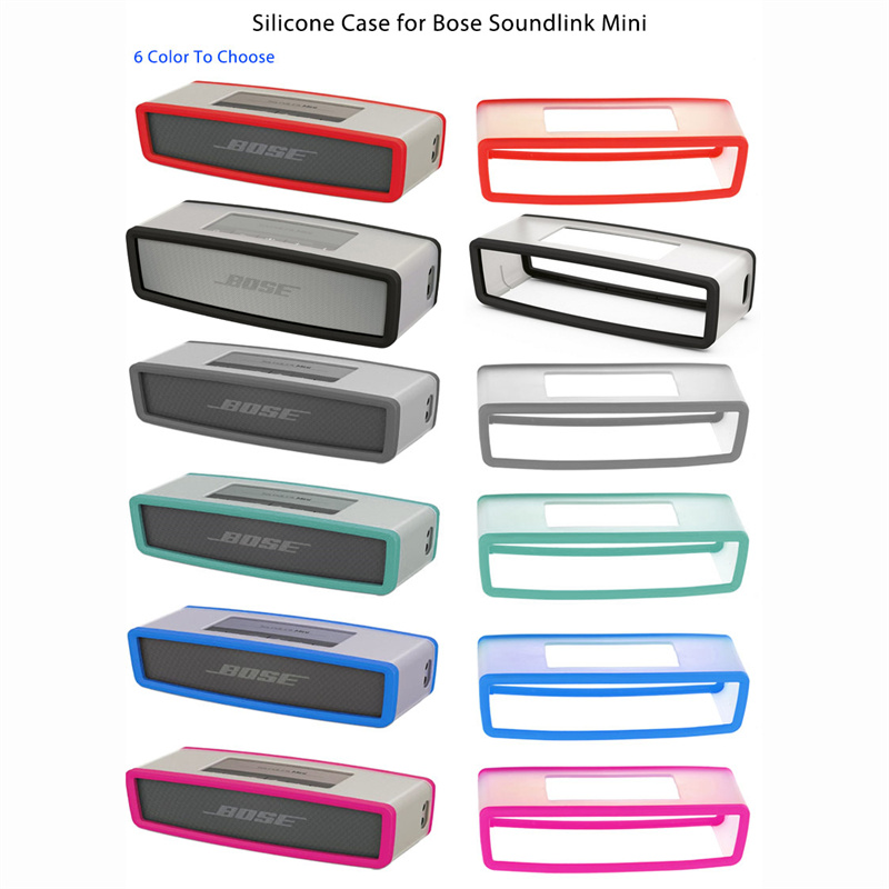 2024 Przenośne etui silikonowe do głośników Bose SoundLink Mini 1 2 Bluetooth Anti-drop Protector Cover Skin Box Speakers Pouch Bag