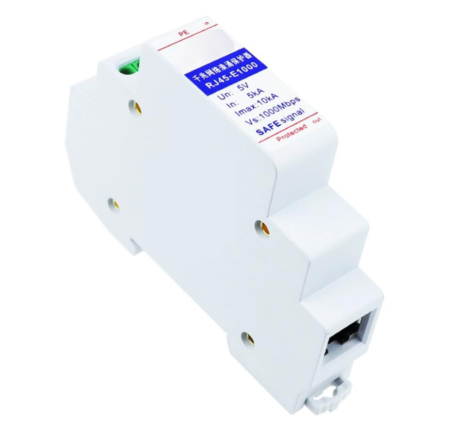 Gigabit Netwerk POE Bliksemafleider High-Definition Overspanningsbeveiliging RJ45-E1000/POE