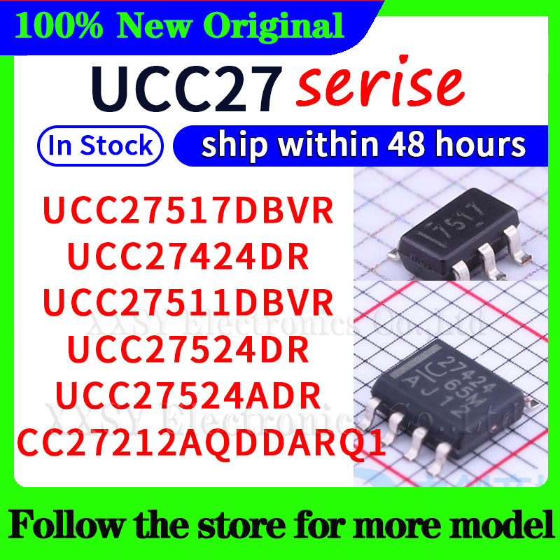UCC27424DR UCC27517DBVR UCC27212AQDDARQ1 UCC27511DBVR UCC27524DR Waterdichte schaal UCC27524ADR