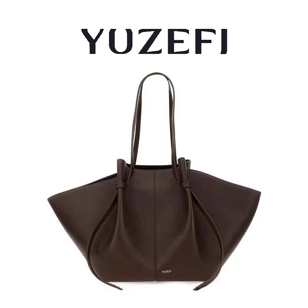 YUZEFI Bolsa tote feminina, cor sólida, retrô, minimalista, luxo, versátil, para viagem diária, bolsa de ombro de grande capacidade