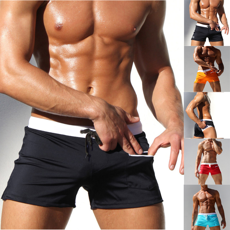 Zwemshorts Zwembroek voor heren Mesh voering met trekkoord Elastische taille Ademend Sneldrogend Boardshorts tot strandzwembad Zomer mannelijk