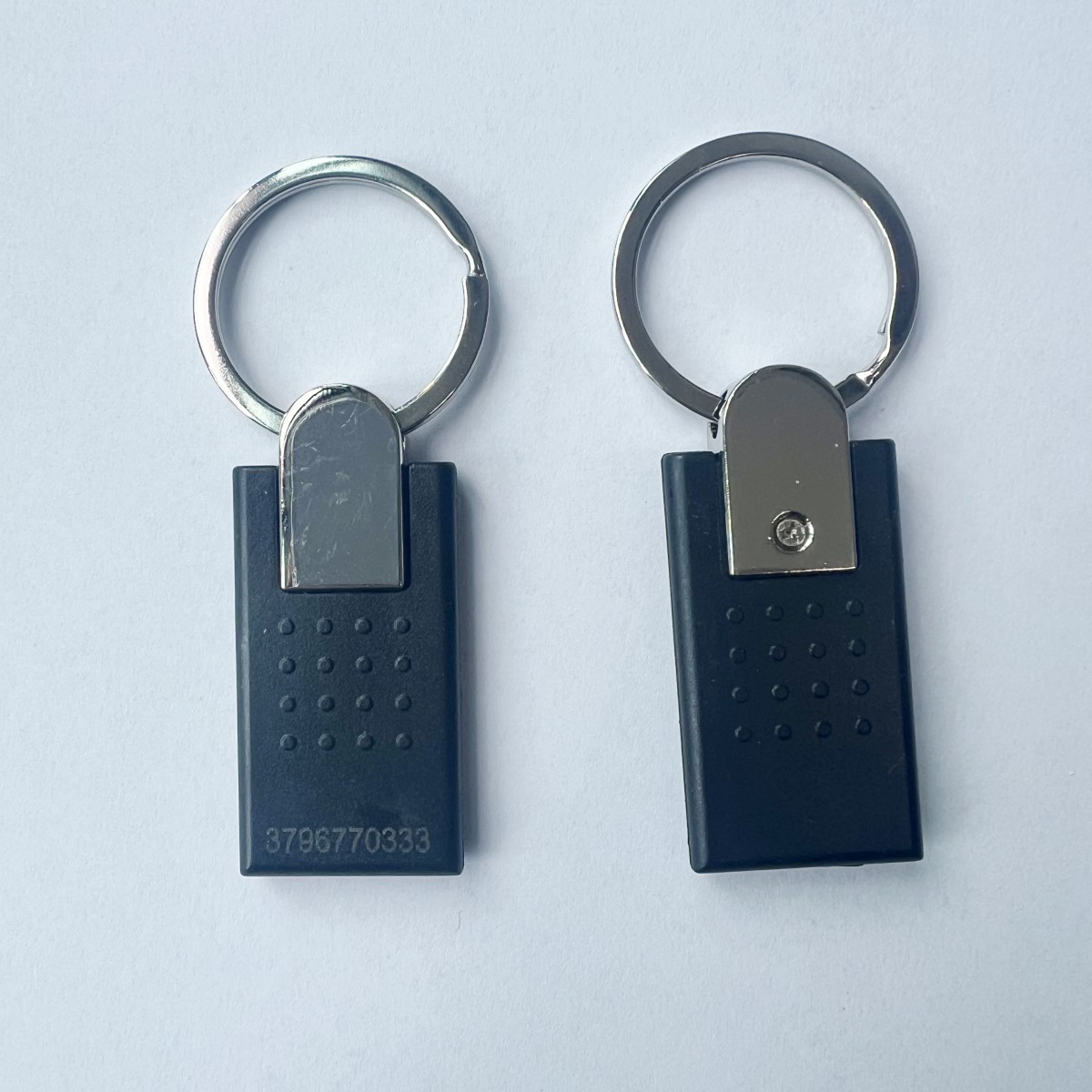 MIFARE Classic 1K 13,56 mhz Llavero RFID Tag Metal negro (paquete de 5)