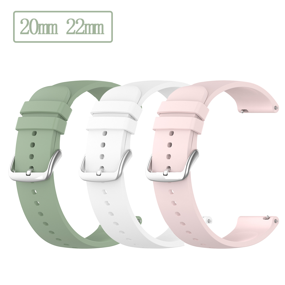 Pulseira de relógio inteligente para huawei watch gt2 pro pulseira de pulso para huami amazfit sport 3 gtr 47mm bip para honor magic 2 42mm pulseira