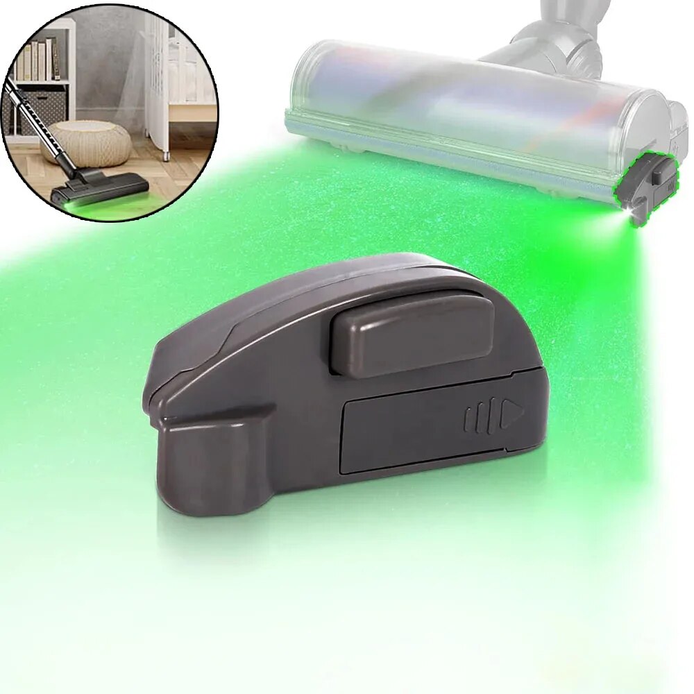 1PC Staubsauger Staub Display LED Lampe, Erkennen Mikroskopischen Staub & Unsichtbare Tierhaar Staubsauger Zubehör (Keine Batterie)