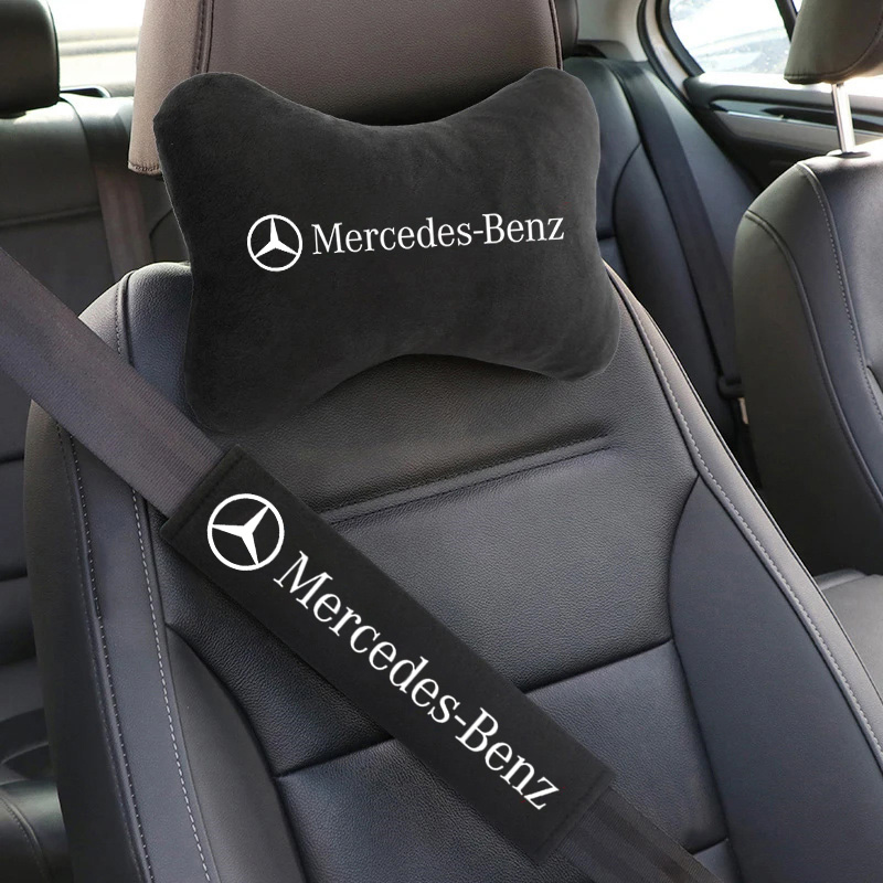 Zagłówek samochodowy Poduszka na szyję Wygodna orteza Podparcie głowy Podpórka pod szyję do MERCEDES BENZ W211 W204 W210 W203 CLA GLA Auto Akcesoria