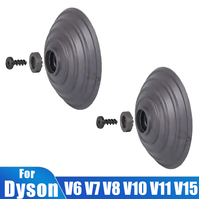 Rueda de bola en V para aspiradora Dyson V6 V7 V8 V10 V11 V15 DC 20W 100W piezas de recambio de limpiador de accionamiento directo herramienta de ruedas de cabeza