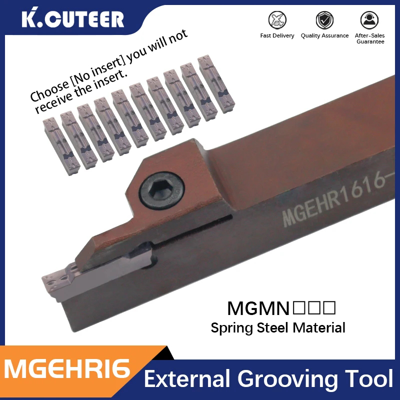 Державка MGEHR1616 MGEHR1616-1.5T11/2.5T18/3T20/4T20 из пружинной стали для токарных инструментов с пластинами MGMN150-400 для ЧПУ станков