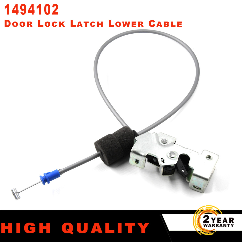 Traseira esquerda LH trava de porta, cabo inferior para Ford Transit MK7 2006-2015 YC15-V431A03-AM, Peças de reposição, 1494102