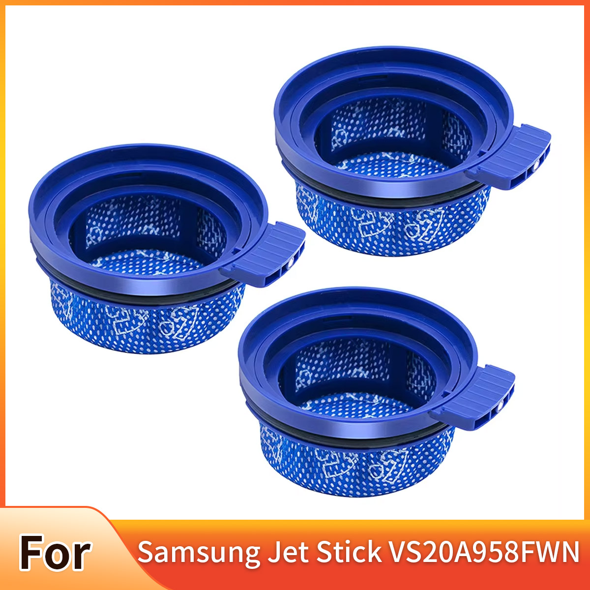 Aspiradoras Micro filtros HEPA para Samsung Jet Stick a medida VS20A958FWN filtros de limpieza accesorios reemplazables