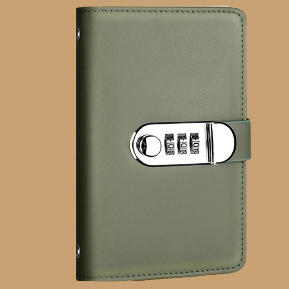 50Sheets Saving Money Binder PU Leather Refillable Planner Organizer Portable Cash Envelopes Budget Binder with Lock