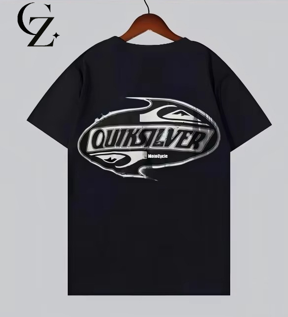 Camiseta de Verano 2026, Nueva, Moderna, de Marca, con Estampado Vintage de Motocicleta y Surf, para Hombre y Mujer