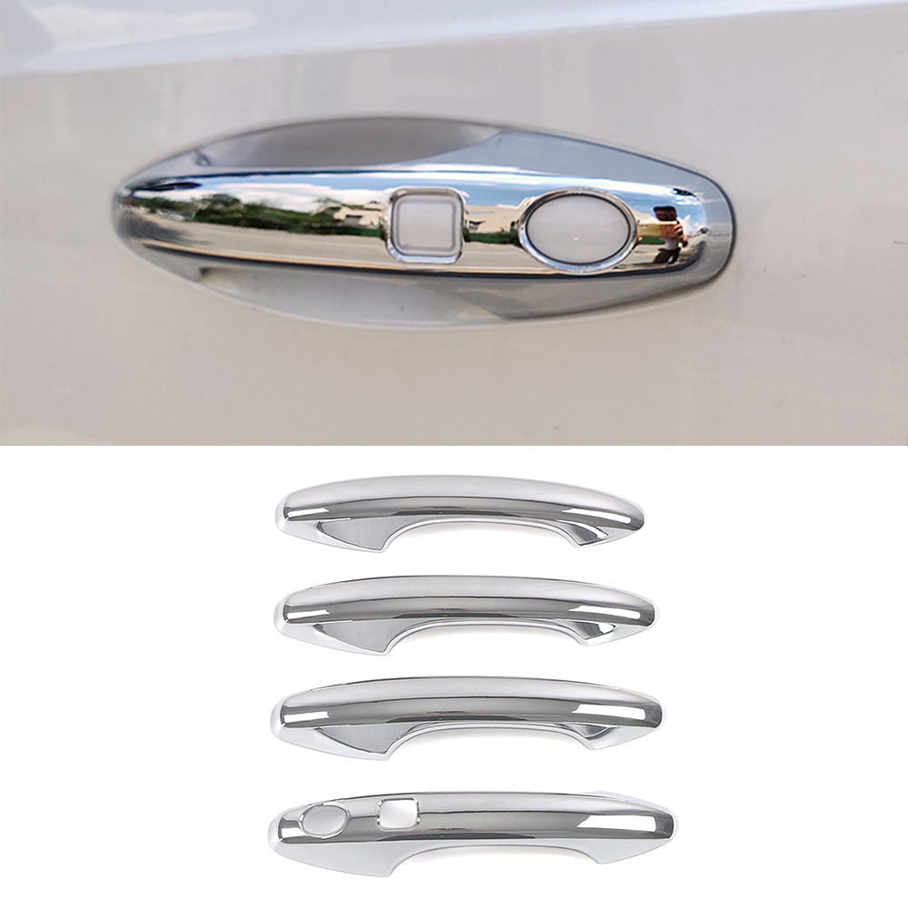 Couvercle de poignée de porte de voiture, pièce extérieure pour Haval Jolion 2021 – 20224, garniture de couleur chromée, décoration de modification, autocollant de protection anti-rayures