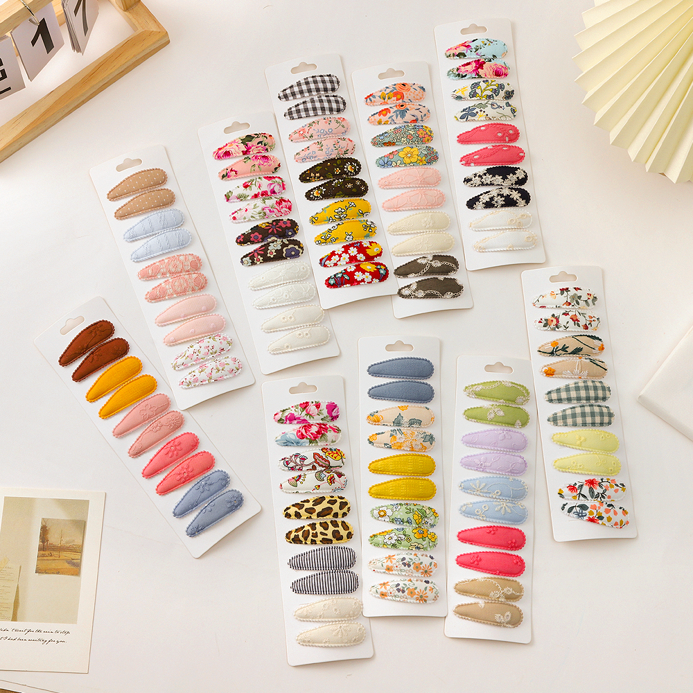 20Pcs Cartoon Kids Colorful Hair Clips Star BB Hair Bangs Spinka do włosów dla dziewczynek Candy Love Duckbill Clip Cute Hair Accessories