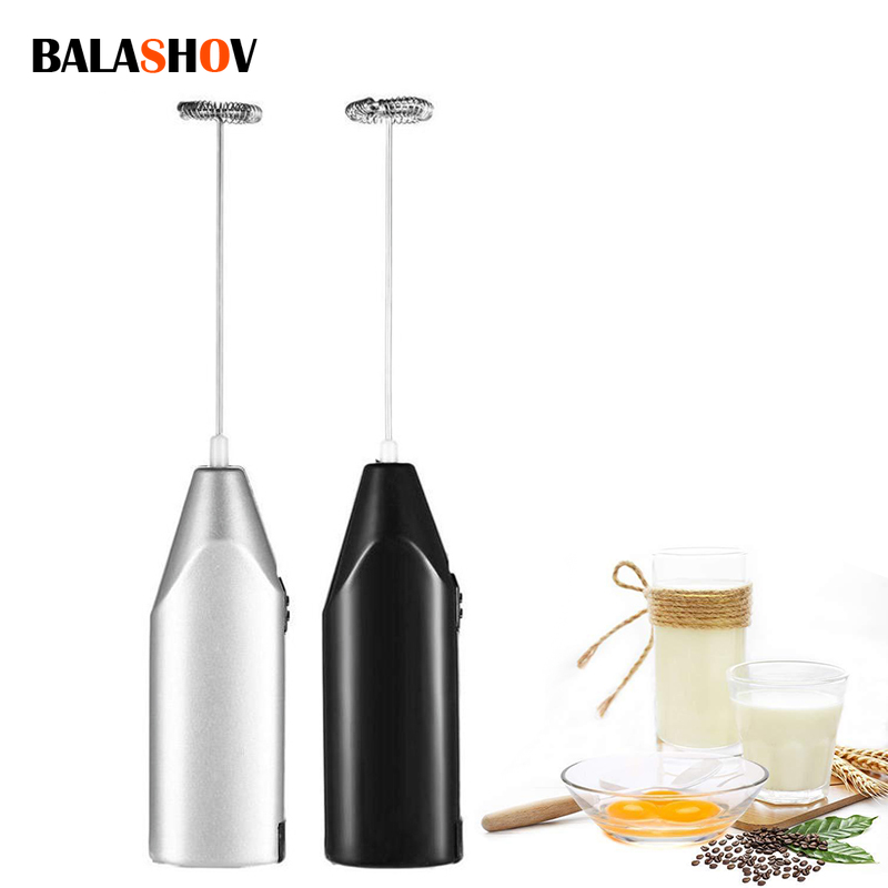 Mini batidora eléctrica de leche, batidora de café inalámbrica, batidora de huevos portátil, batidora de capuchino para Cocina