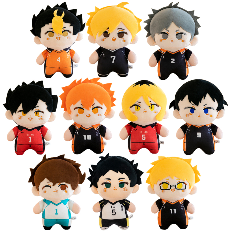 23см Хайкю!! Плюшевые игрушки, милые аниме-куклы Haikyuu, Hinata Shoyo & Tobio Kageyama & Daichi Sawamura Peluche, коллекция игрушек, подарок