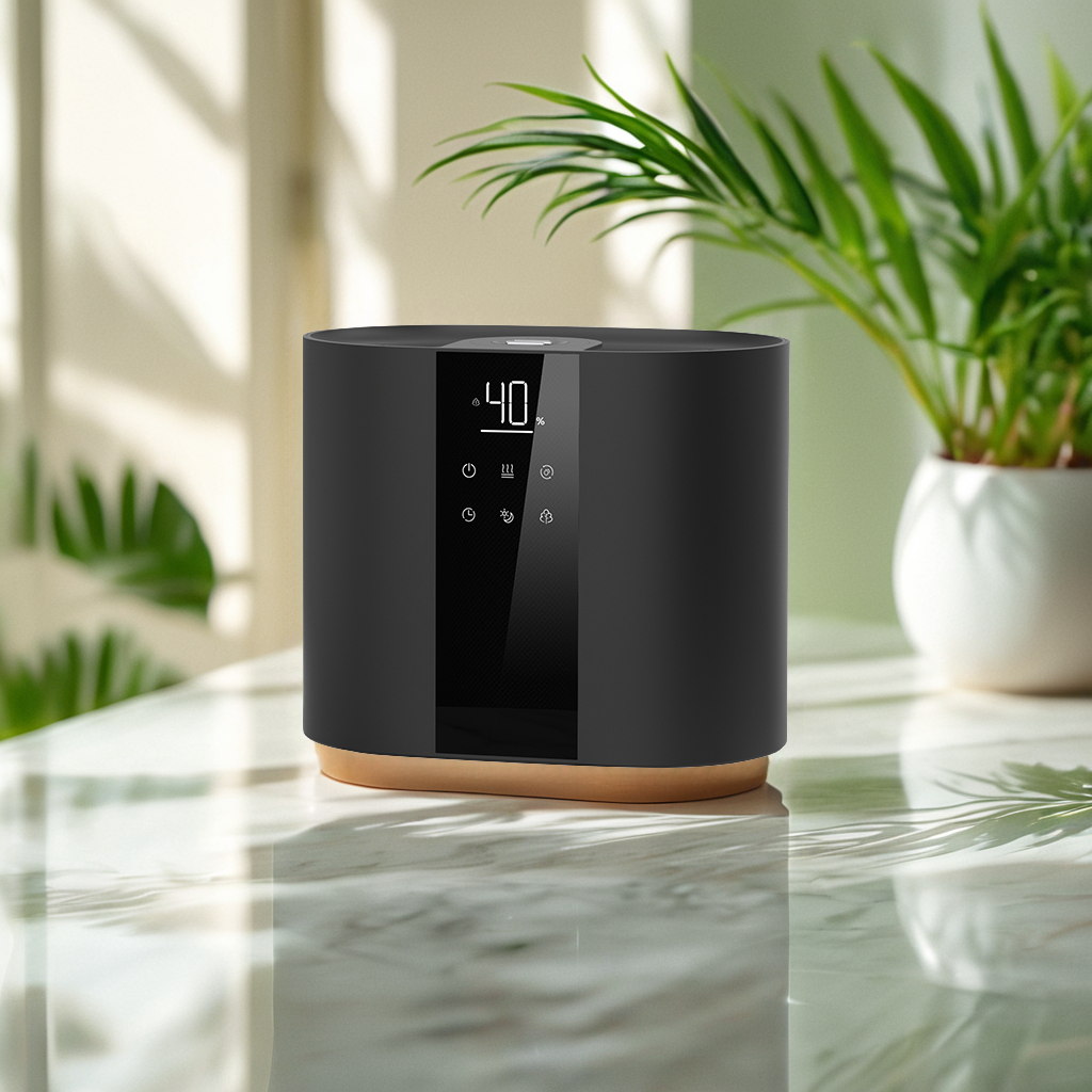 Humidificador con control remoto, purificadores de aire inteligentes para el hogar, purificador de aire electrostático para habitación grande