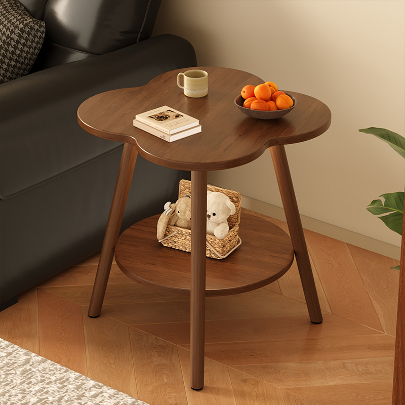 Bijzettafel, vrijetijdsbalkon, kleine tafel, moderne en eenvoudige woonkamer, kleine salontafel, nachtkastje
