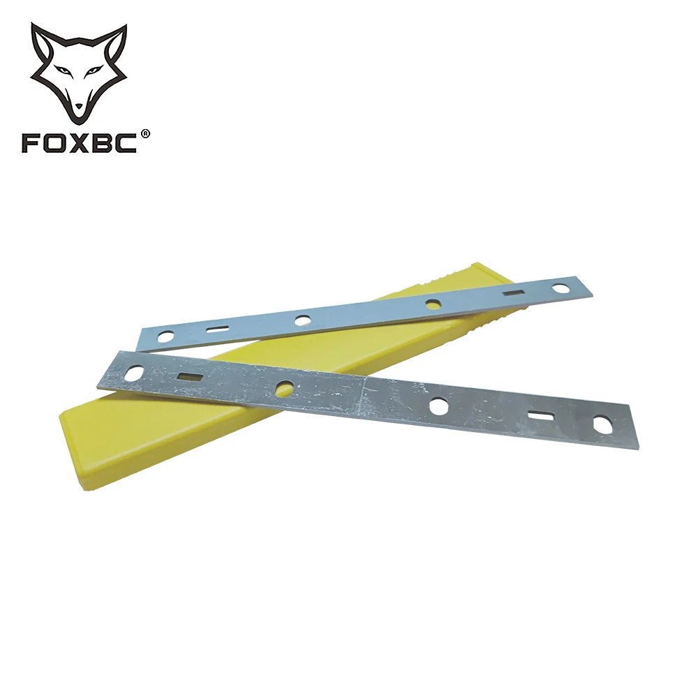 Строгальное лезвие FOXBC 210x22x1,8 мм из быстрорежущей стали для Scheppach RD860, HMS860, HMS850, HT850, HMS2000 и HMS1070, 210 мм, 2 шт.