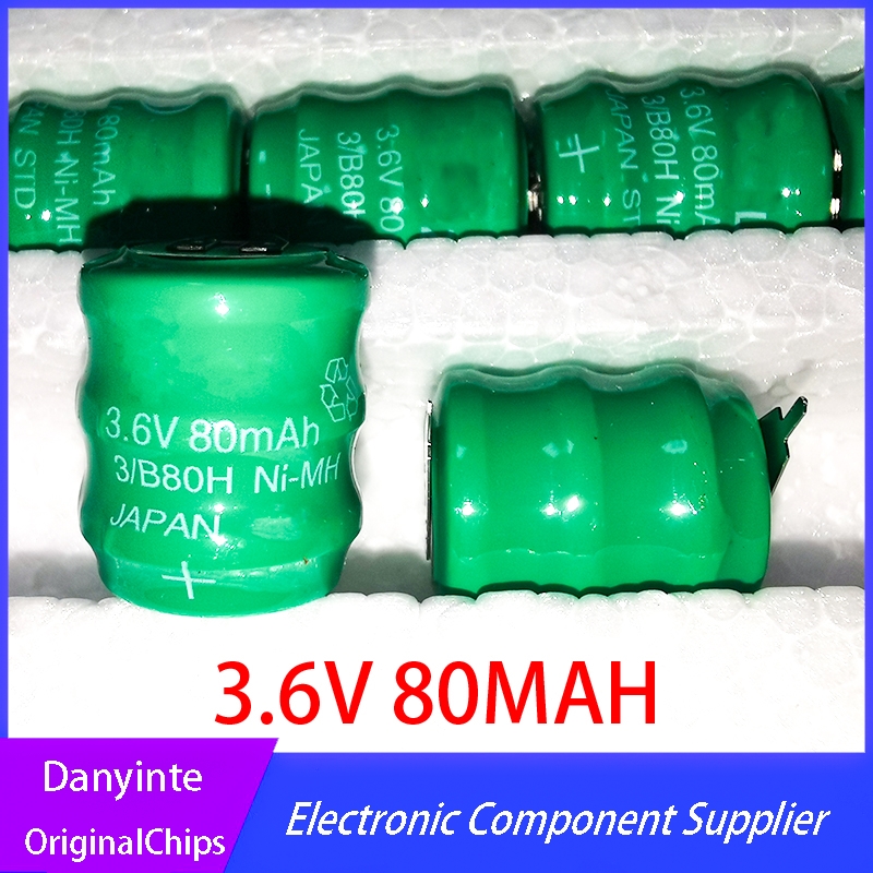 Nowy akumulator 20PCS/LOT Ni-MH 80mAh 3.6V 3.6V 3.6V80mAh 3.6V 80mAh