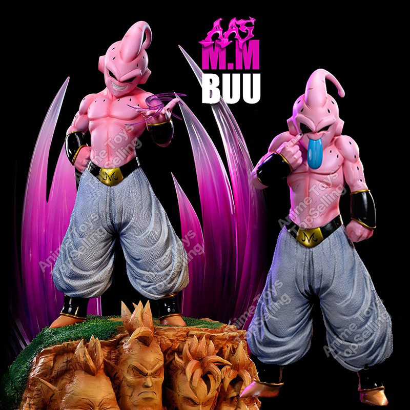 7.48in/19cm Anime Dragon Ball Figura Majin Buu Figurine Action PVC Figure Collection Modello Giocattoli Regali