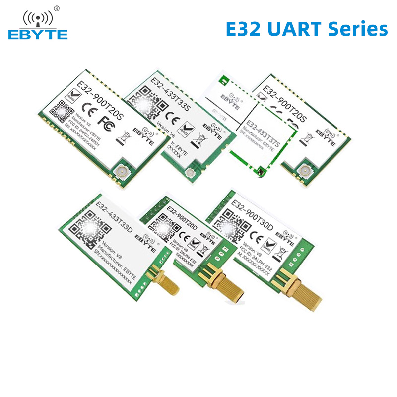 SX1278 LoRa Trải Phổ Mô Đun 433MHz EBYTE E32-433T33S Dài Disctance 16Km 33dBm IPEX/Tem Lỗ SMD UART mạng Không Dây