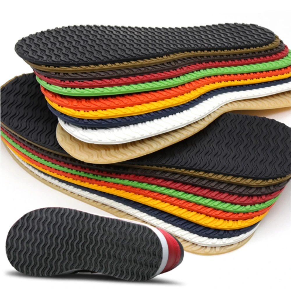 Rubber Volledige Zolen voor Schoenen Buitenzolen Inlegzolen Anti Slip Grond Grip Zool Protector Sneaker Reparatie Werknemer Schoen Zelfklevende Pads