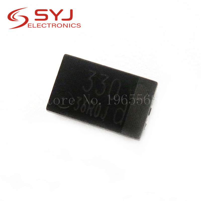 20 sztuk/partia SMD 6.3V 330UF kondensator tantalowy niski ESR 330UF 4TPB330M 7343 może zastąpić OE128 OE907 0.8 w magazynie