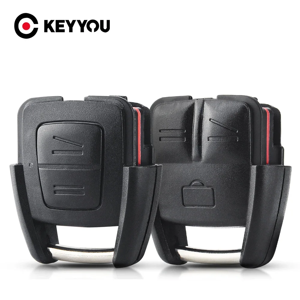 Keyyou 2/3 botões substituir escudo chave remota do carro para vauxhall opel astra zafira omega vectra