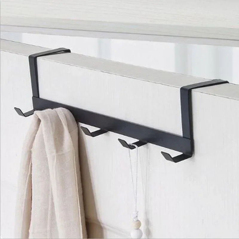 家庭用便利な収納ツールドアの後ろのフックパンチフリー錬鉄製バッグフック耐荷重雑貨収納ラック