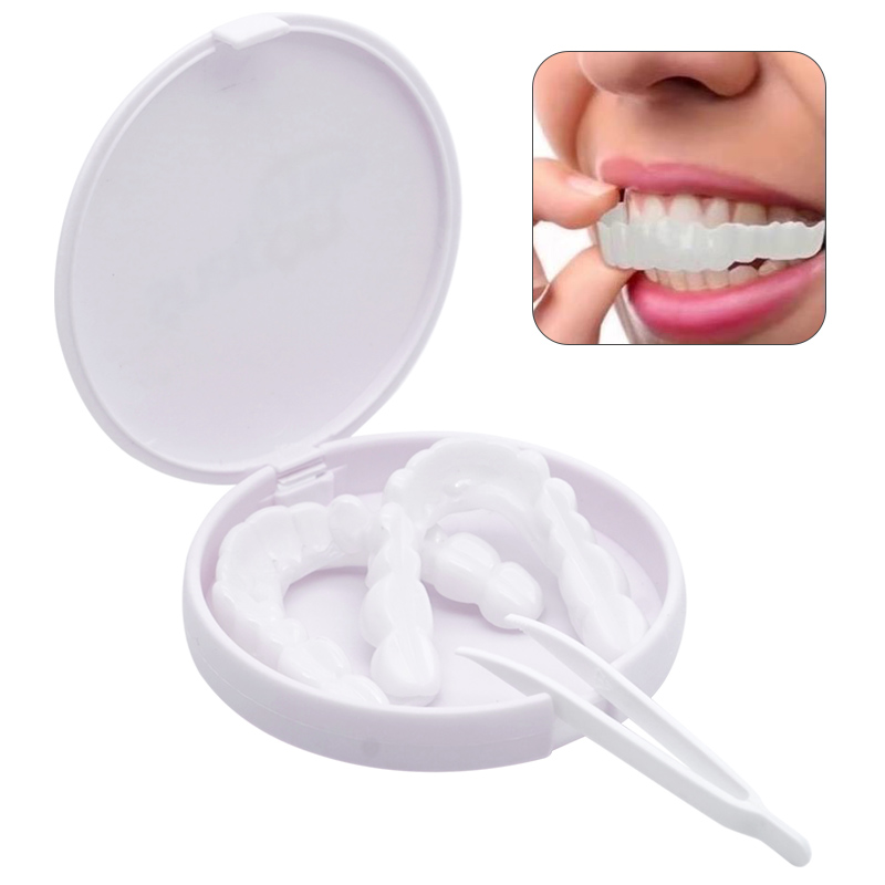 Prothese Valse Tanden Kit Whitening Interdentale Hiaten Draagbare Bretels Versieren Hiaten Voor Tanden Verbeteren Esthetische Tandheelkundige Schoonheid Gereedschap