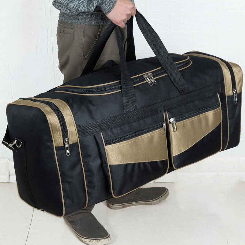 60L 90L Travel Duffle Handbags Large Traveling Tas For Women Men Gym Fitness Luggage Outdoor Bag Sack Trip Shoulder Pack XA15WD
