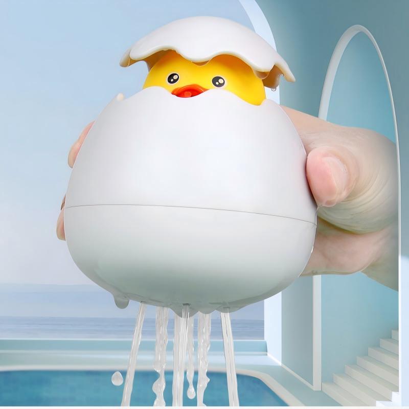 Juguete de Baño para Bebés, Lindos Patos, Pingüinos, Huevos de Dinosaurio, Rociador de Agua, Aspersor de Baño, Juguetes de Agua para Natación, Regalos
