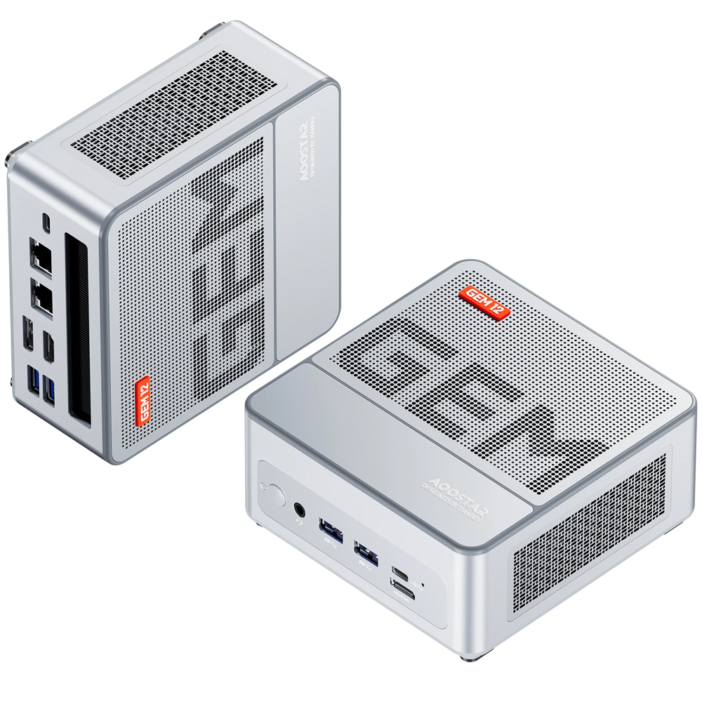 GEM12 AMD Ryzen 7 8845HS/R7 7840HS/R9 6900HX Gamer Mini PC Windows11 DDR5 32GB 1TB PCie4.0 NVMe SSD Wifi6 BT5.2 computadora de oficina