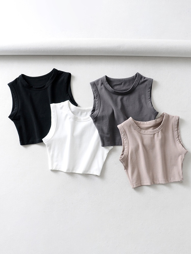 2024 Sommer Vintage weiße Ernte Tops Frauen Biker schwarz Punk sexy Tank Top koreanische Streetwear kurz ärmel los Top Feminino