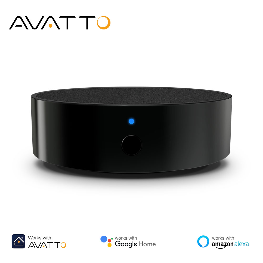 Pilot uniwersalny AVATTO Tuya WiFi IR do inteligentnego domu, sterowanie klimatyzacją, wszystkimi telewizorami, telewizorami LG, kompatybilny z Alexa i Google Home